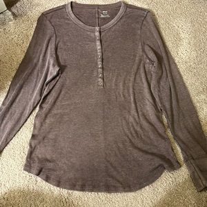 Aerie button down long sleeve shirt